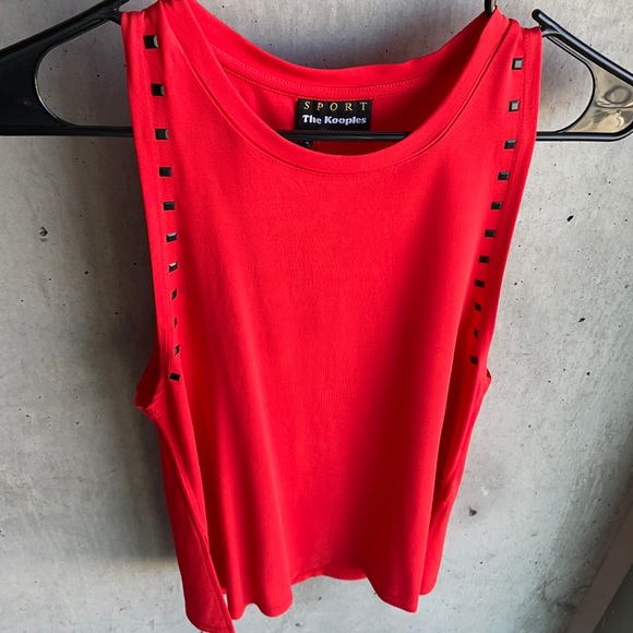 Tops - Kooples sport - interlock jersey tank